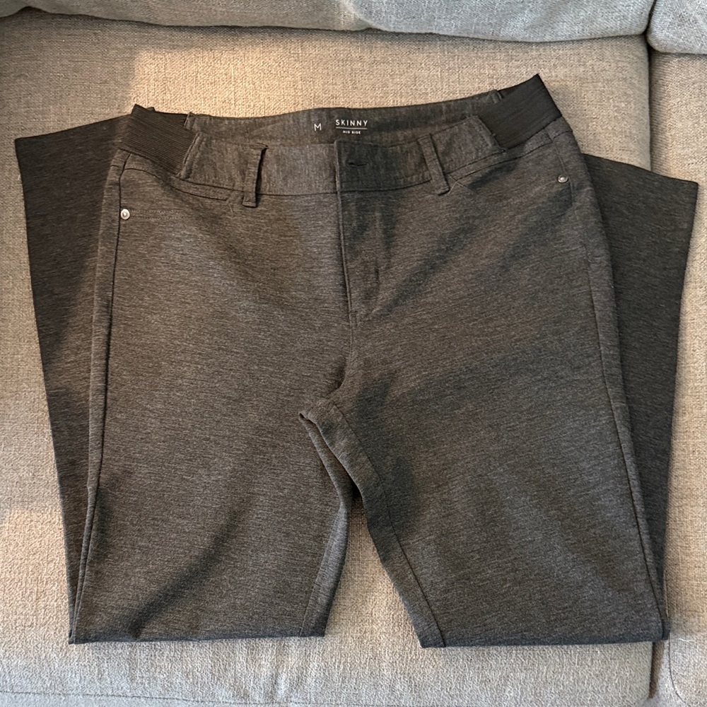 Simply Vera Gray Skinny Dress Pants